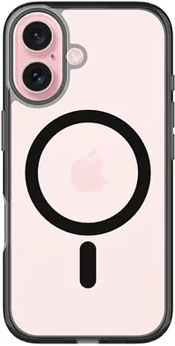 Θήκη Apple iPhone 16 - Vivid MagSafe Hybrid Case Διάφανη με MagSafe - Black