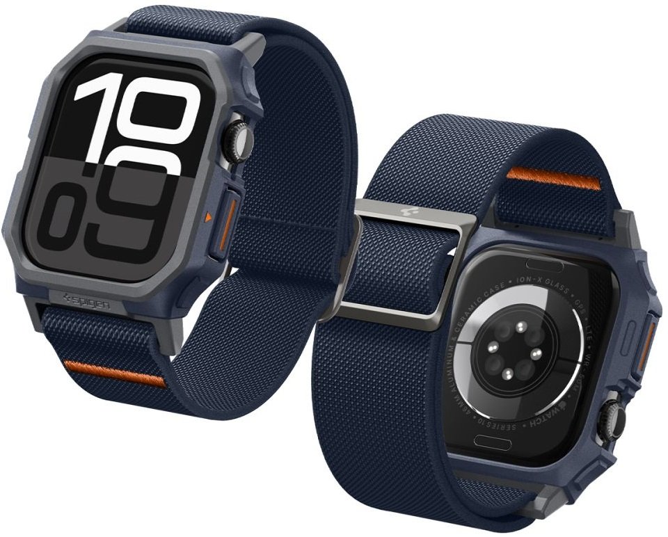 Θήκη Apple Watch 11 / 10 46mm Spigen Lite Fit Pro Unibody Navy Blue