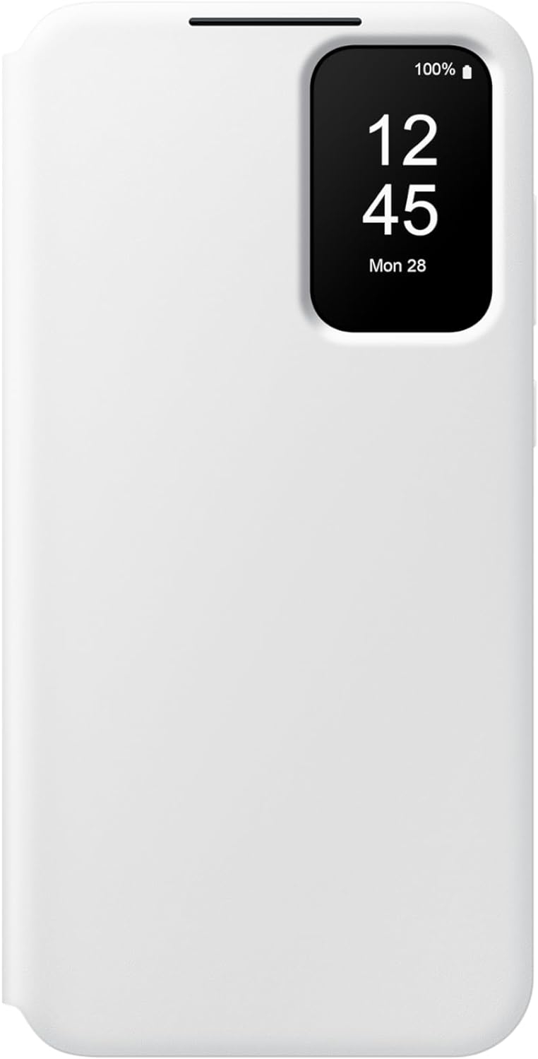Θήκη Flip με Ενεργό Πορτάκι - Samsung Galaxy A35 - Official Samsung Smart View Wallet Cover - White