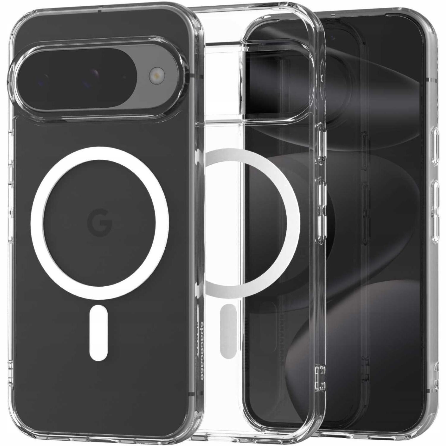 Θήκη Google Pixel 10 / 10 Pro Spacecase Clear MagSafe Σκληρή Διάφανη με MagSafe Transparent