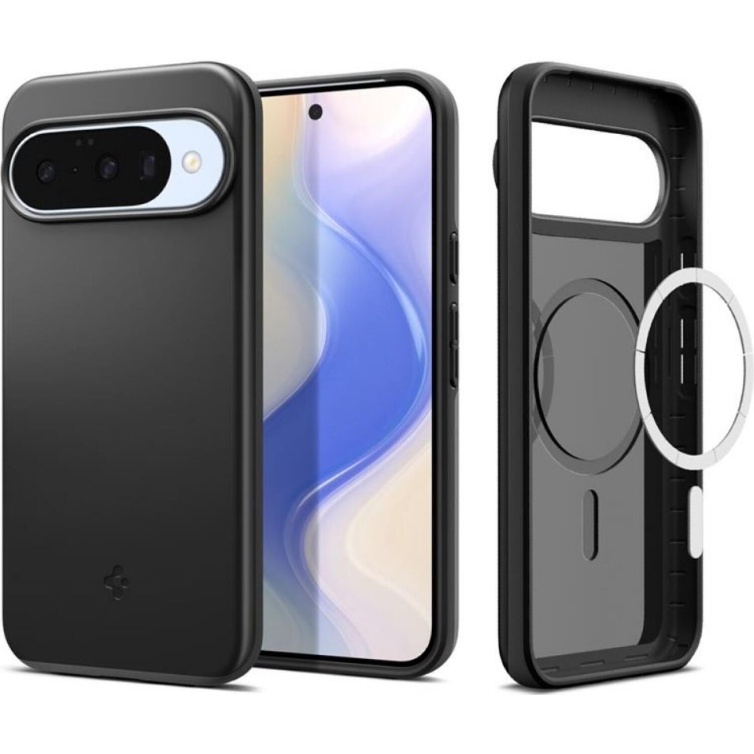 Θήκη Google Pixel 10 / 10 Pro Spigen Thin Fit MagFit Σκληρή με MagSafe Qi2 Black