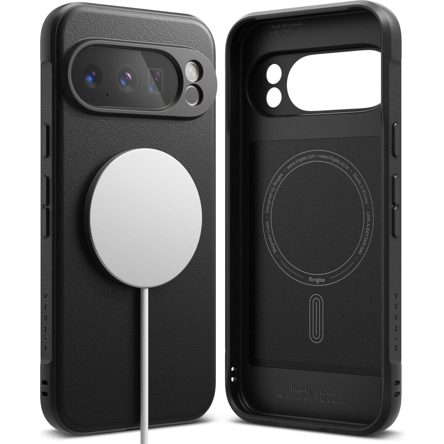 Θήκη Google Pixel 10 Pro XL Ringke Onyx Magnetic Σιλικόνης με MagSafe Qi2 Black