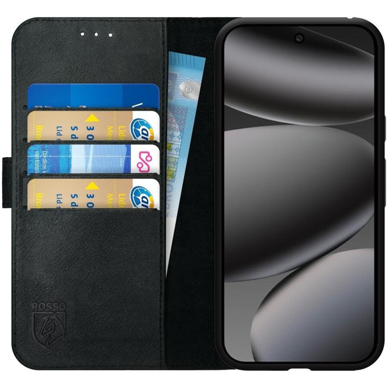 Θήκη Google Pixel 10 Pro XL Rosso Deluxe Δερμάτινο Πορτοφόλι Black