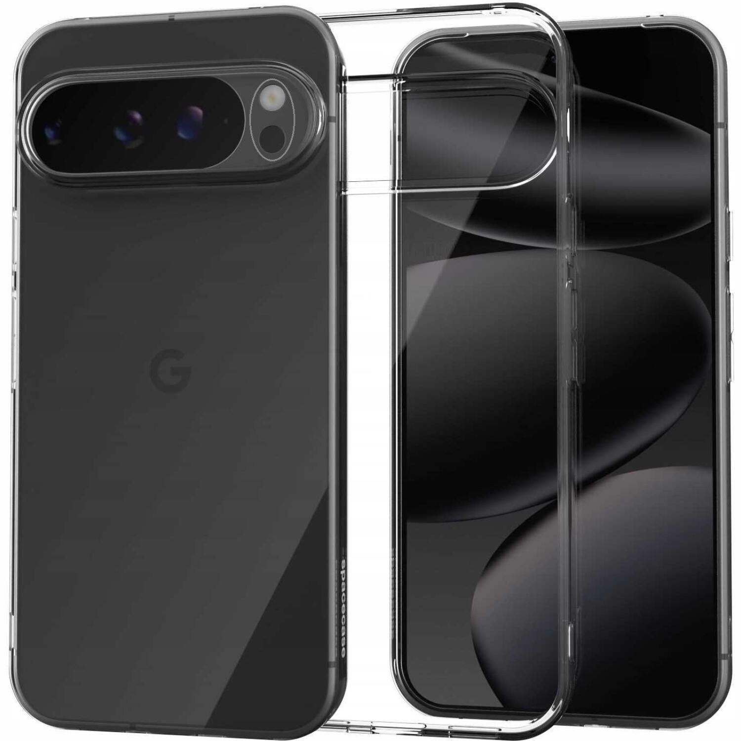 Θήκη Google Pixel 10 Pro XL Spacecase Clear Case Διάφανη Σιλικόνης 1mm Transparent