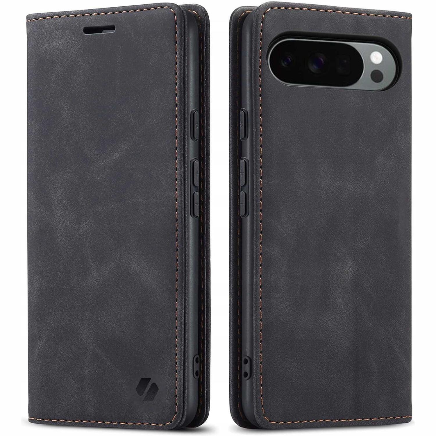 Θήκη Google Pixel 10 Pro XL Spacecase Wallet Πορτοφόλι Black