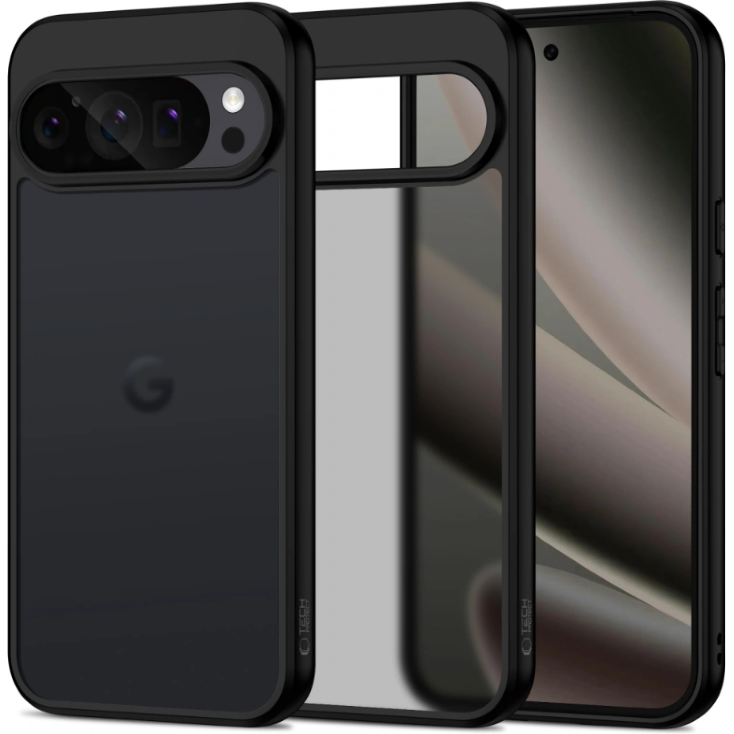 Θήκη Google Pixel 10 Pro XL Tech-Protect MagMat Σκληρή Ημιδιάφανη Matte Black