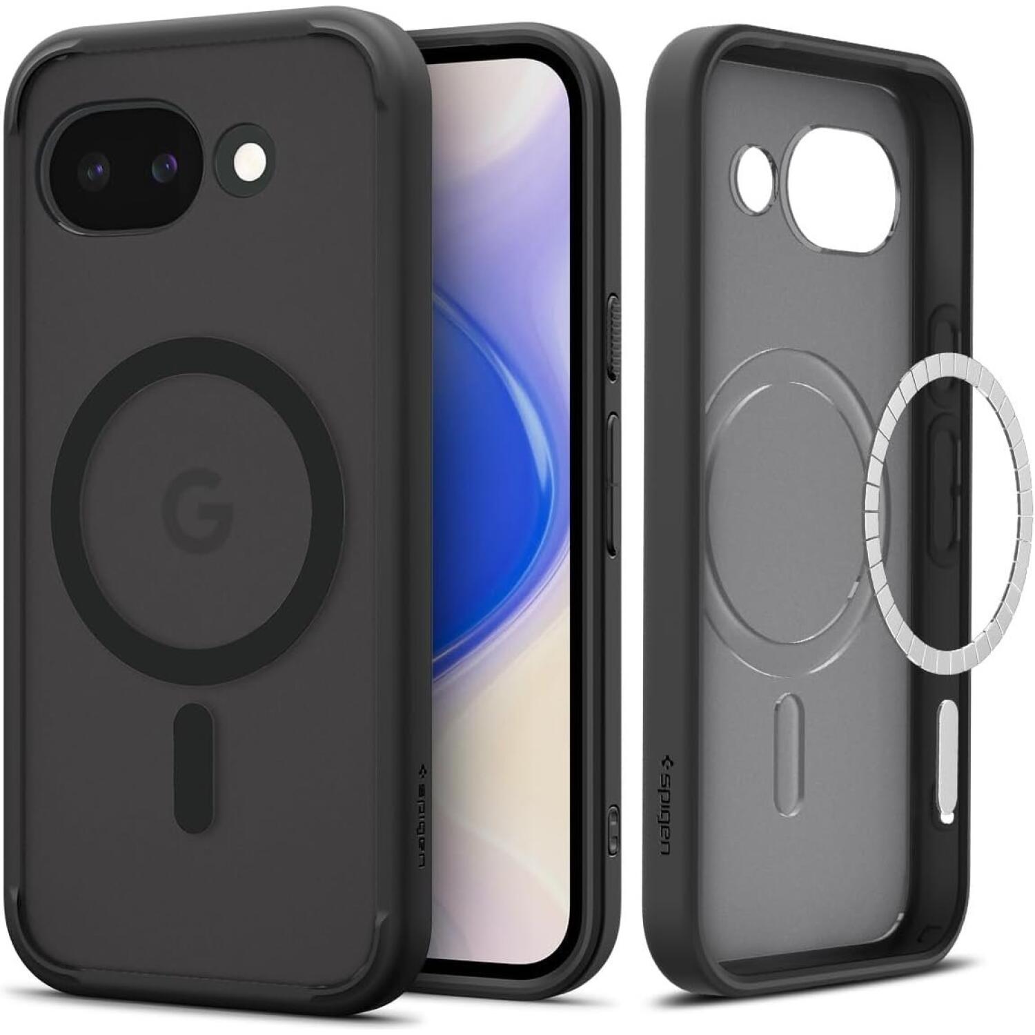 Θήκη Google Pixel 10a Spigen Ultra Hybrid MagFit Ανθεκτική Σκληρή με MagSafe Frost Black