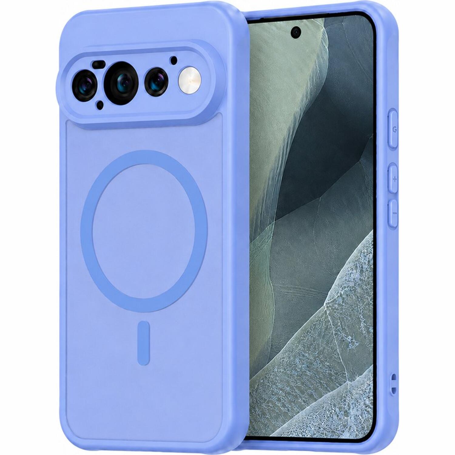 Θήκη Google Pixel 11 Pro Techsuit HaloFrost II MagSafe Σκληρή Ημιδιάφανη με MagSafe Sky Blue