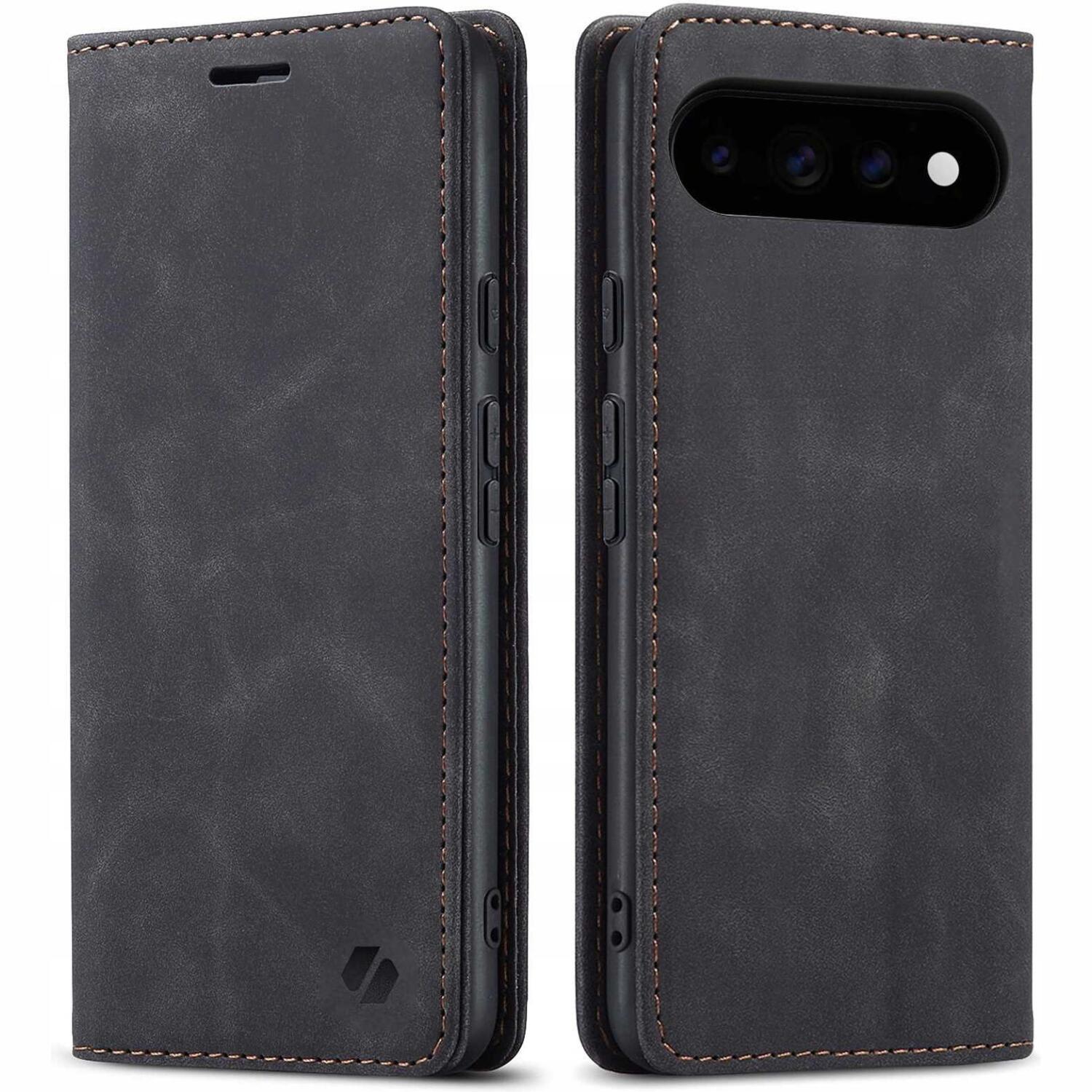 Θήκη Google Pixel 11 Pro XL Spacecase Wallet Πορτοφόλι Black