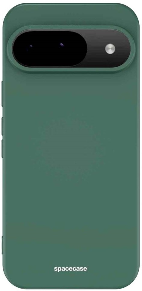 Θήκη Google Pixel 9 / 9 Pro - Spacecase Silicone Case Σιλικόνης - Dark Green