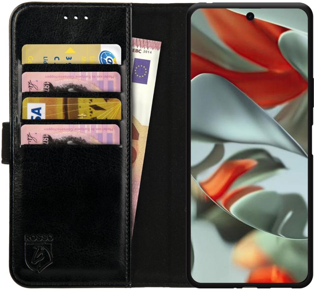Θήκη Google Pixel 9 Pro XL - Rosso Element PU Πορτοφόλι - Black 