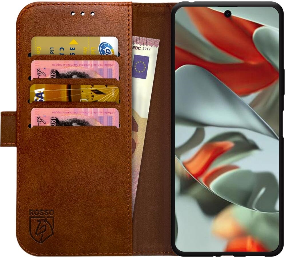 Θήκη Google Pixel 9 Pro XL - Rosso Element PU Πορτοφόλι - Brown