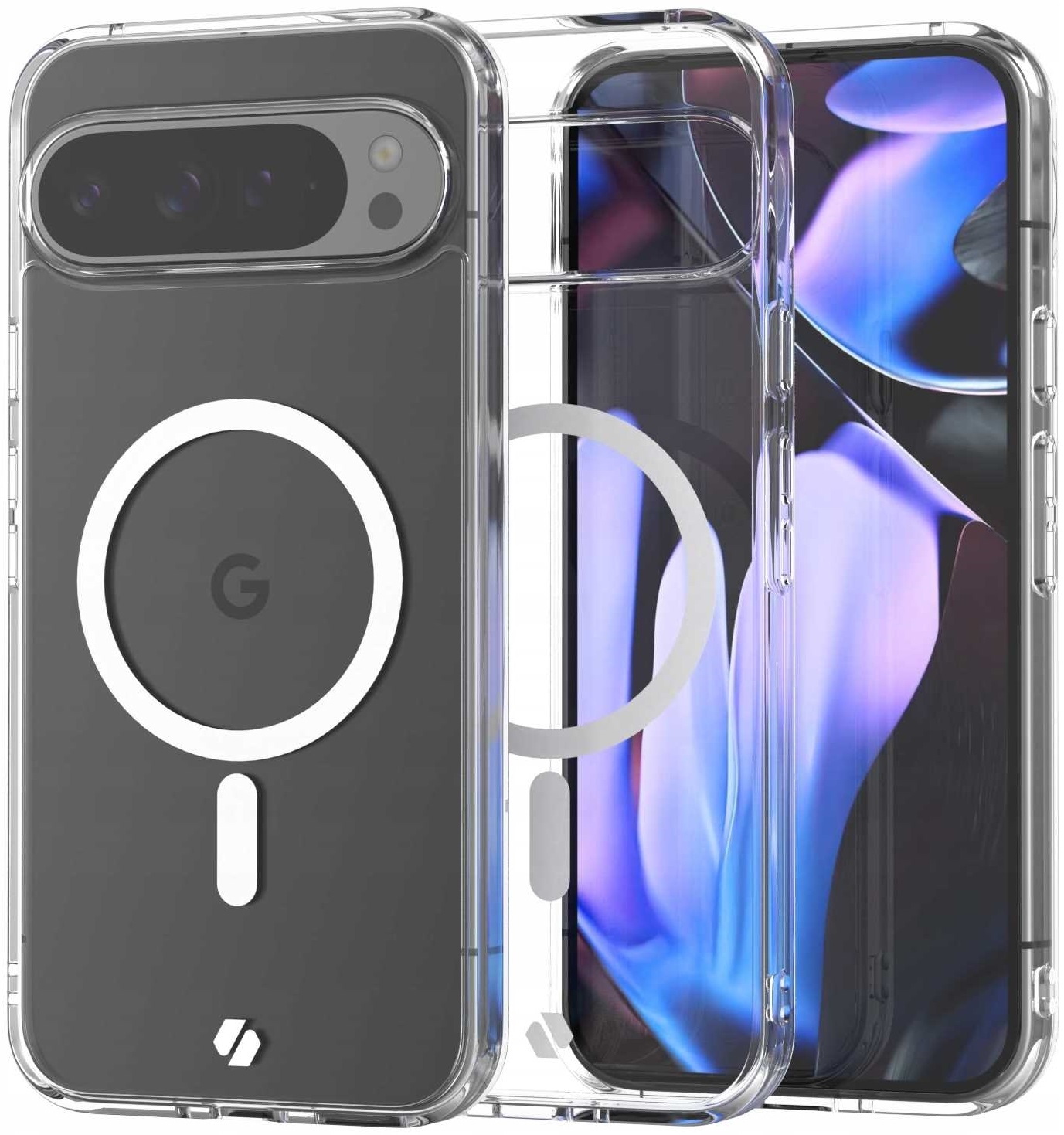 Θήκη Google Pixel 9 Pro XL - Spacecase Clear MagSafe Σκληρή Διάφανη με MagSafe - Transparent 