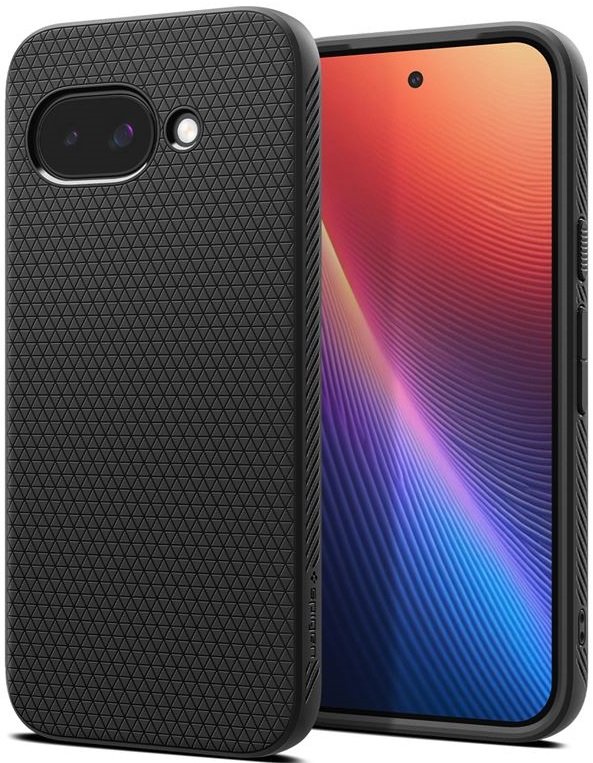 Θήκη Google Pixel 9a Spigen Liquid Air Σιλικόνης Matte Black