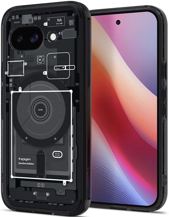 Θήκη Google Pixel 9a Spigen Ultra Hybrid MagFit Σκληρή με MagSafe Zero One Black