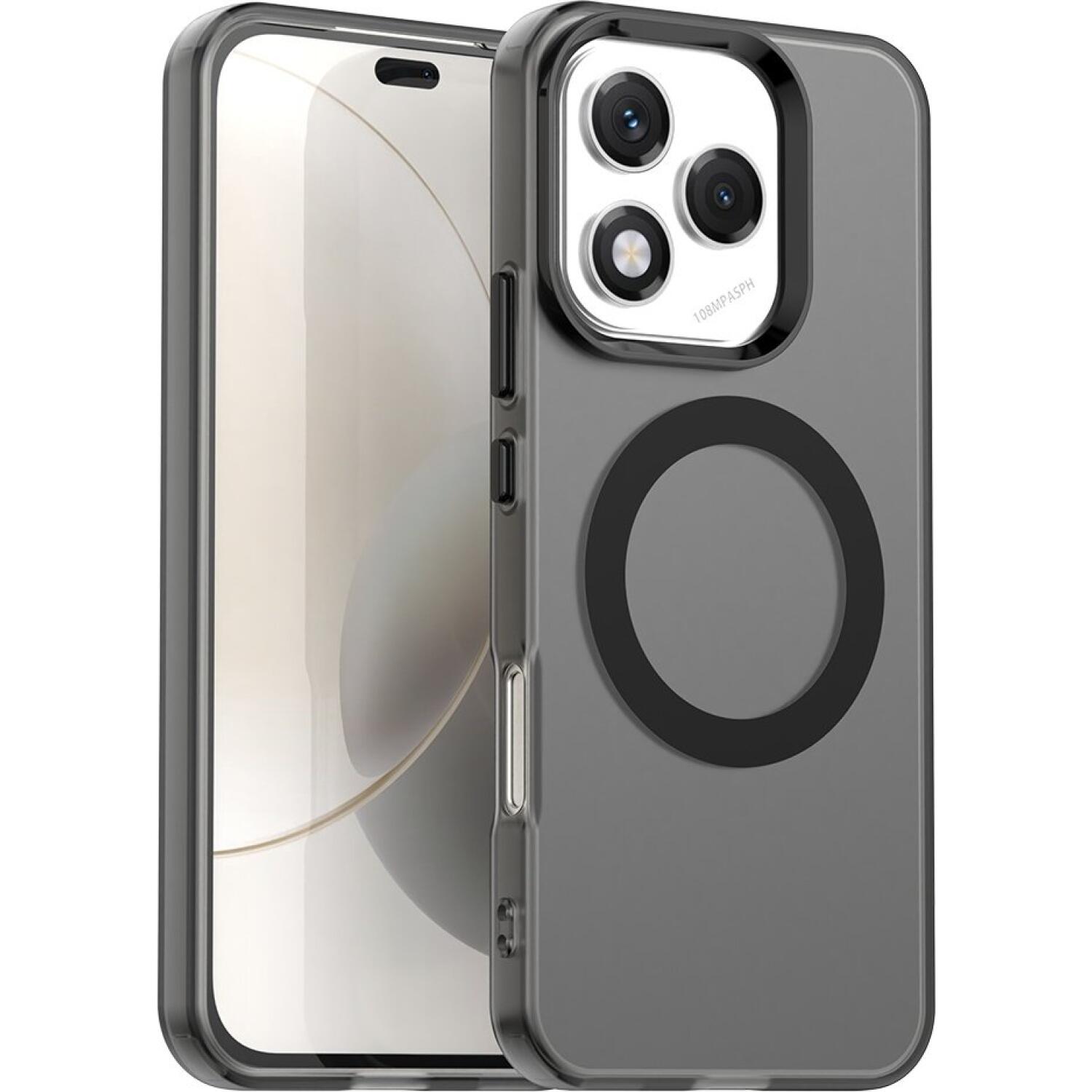 Θήκη Honor 400 Lite Techsuit CandyCase Σκληρή Ημιδιάφανη με MagSafe Black