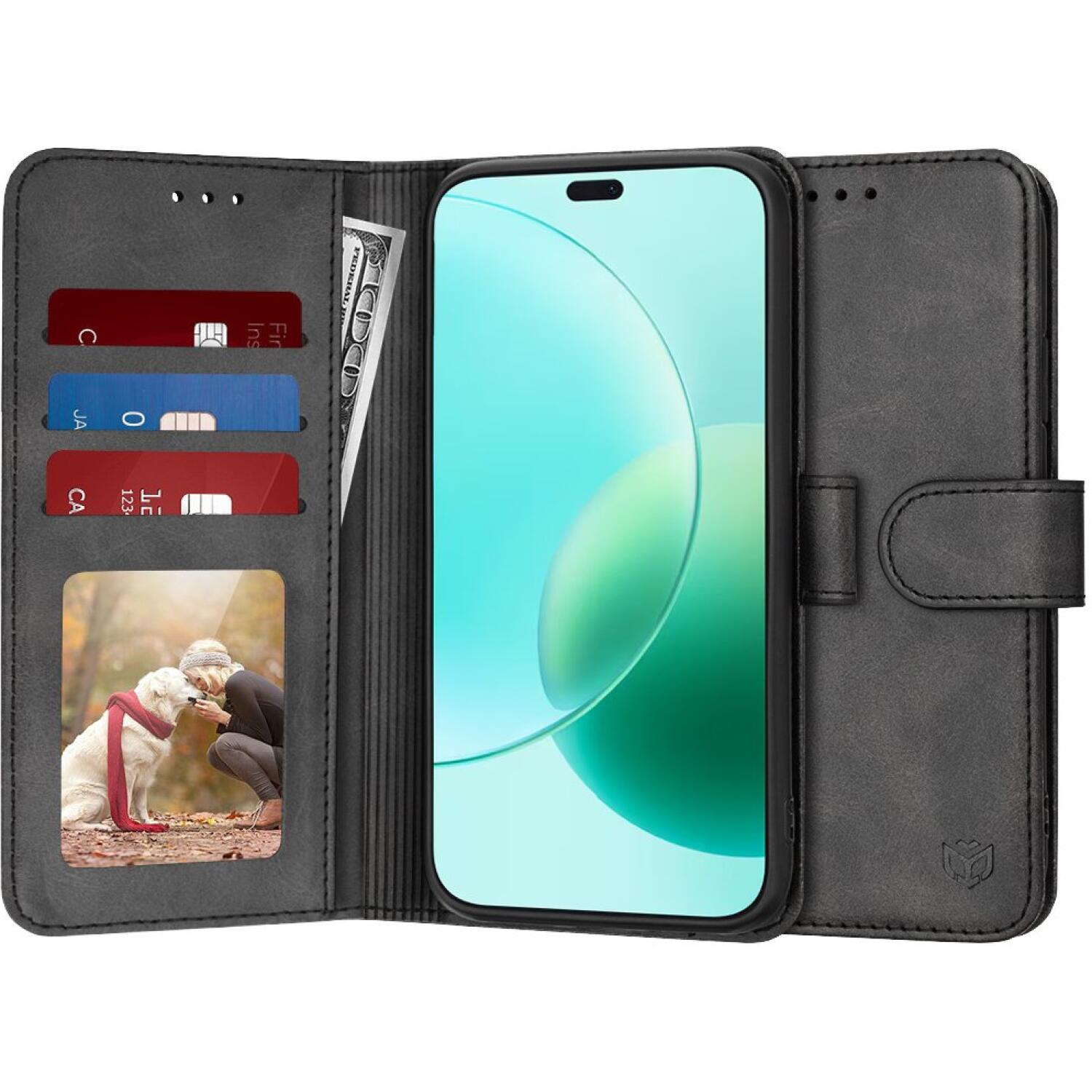 Θήκη Honor 400 Lite Techsuit Diary Book Πορτοφόλι Black