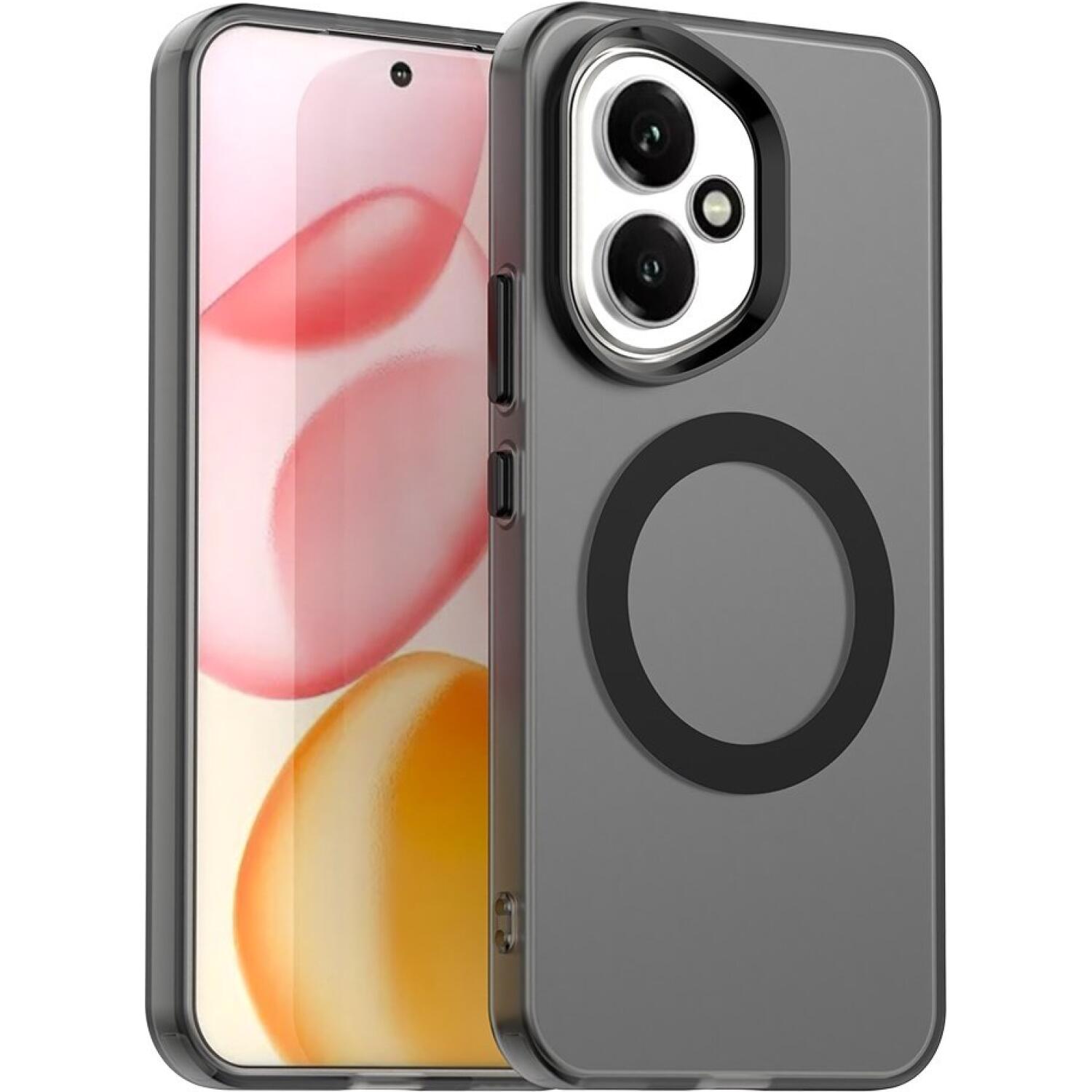 Θήκη Honor 400 Techsuit CandyCase Σκληρή Ημιδιάφανη με MagSafe Black