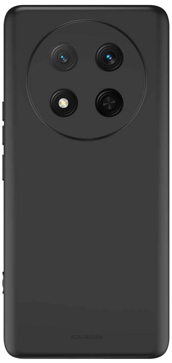 Θήκη Honor Magic7 Lite Spacecase Silicone Case Σιλικόνης Black