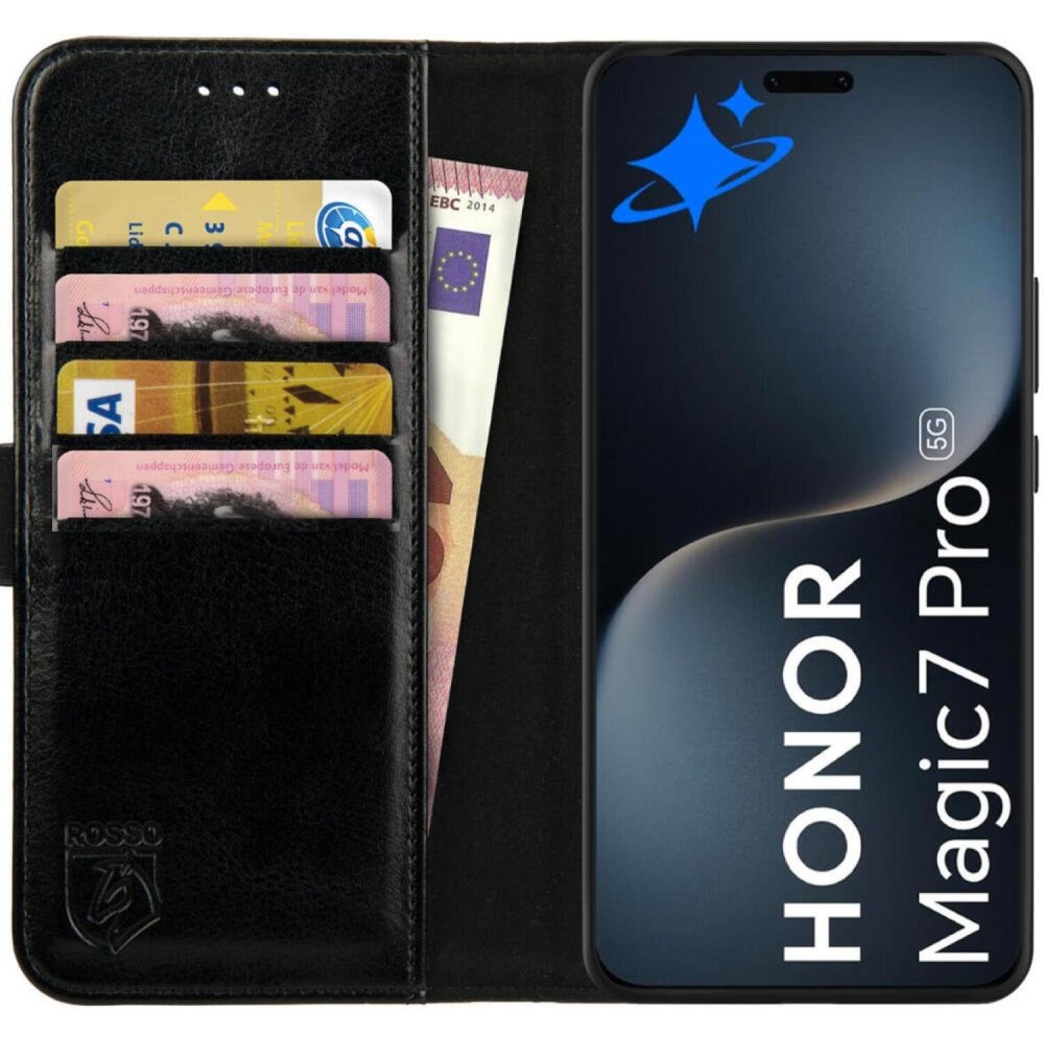 Θήκη Honor Magic7 Pro Rosso Element PU Πορτοφόλι Black