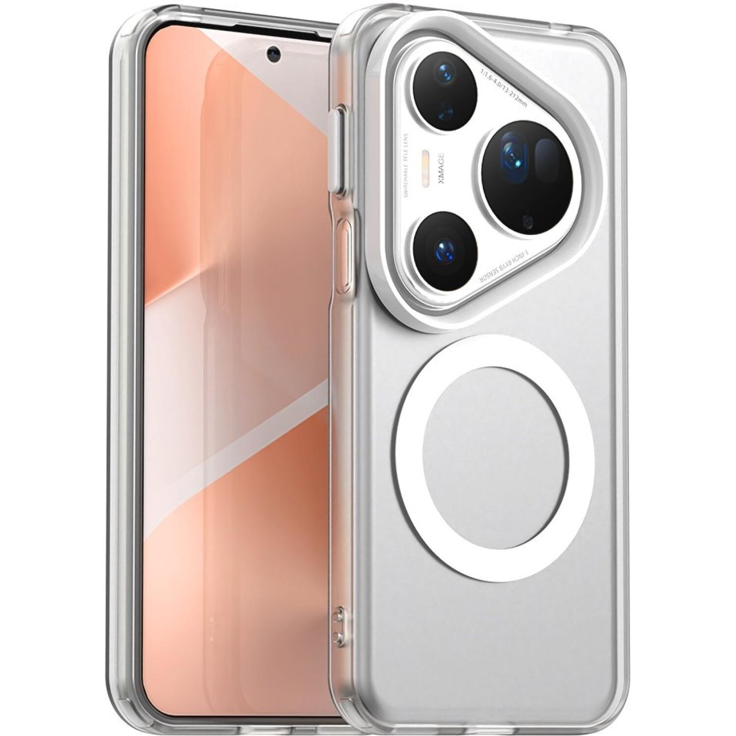Θήκη Huawei Pura 80 Ultra Techsuit CandyCase Σκληρή Ημιδιάφανη με MagSafe - White (5949419334922)