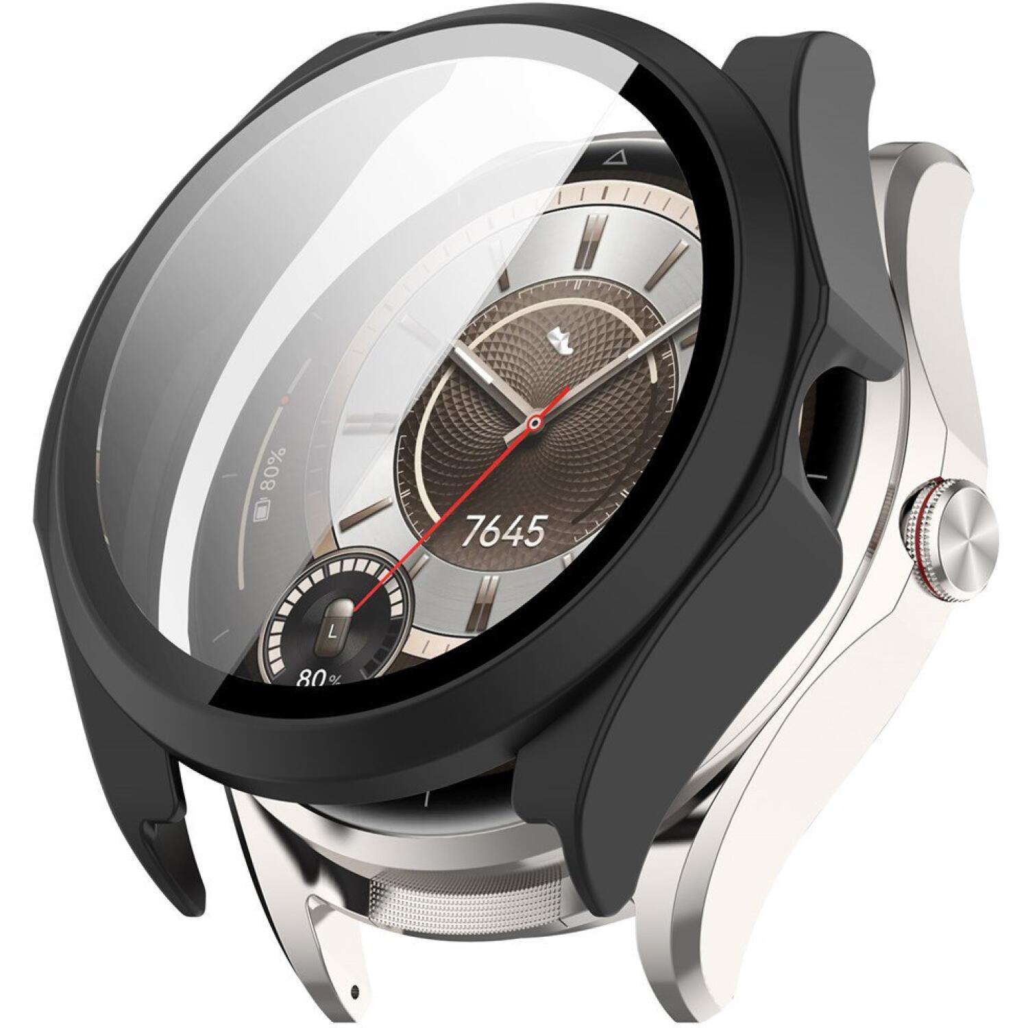 Θήκη Huawei Watch Buds 2 Techsuit Defense360 Pro με Tempered Glass Black