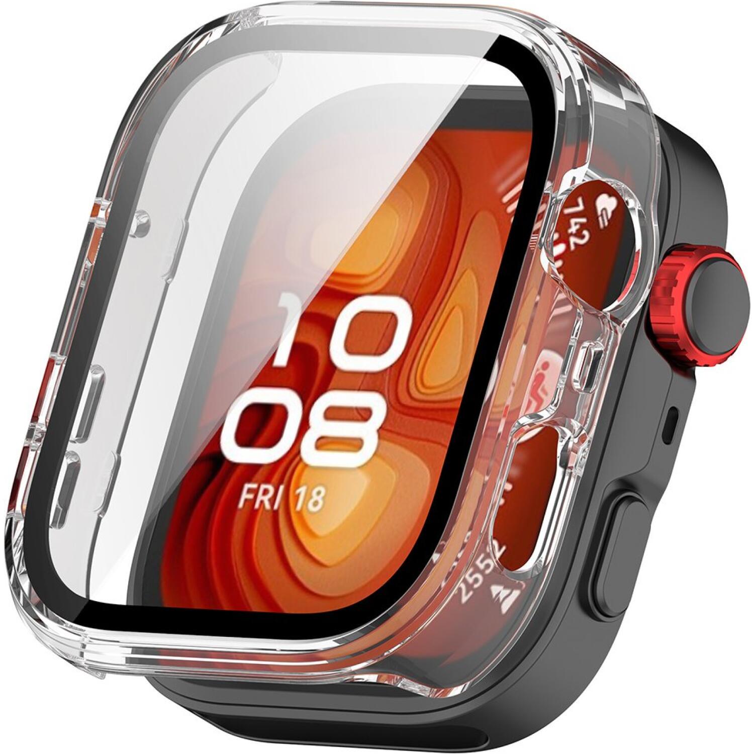 Θήκη Huawei Watch Fit 5 Pro Techsuit Defense360 Pro με Tempered Glass Clear