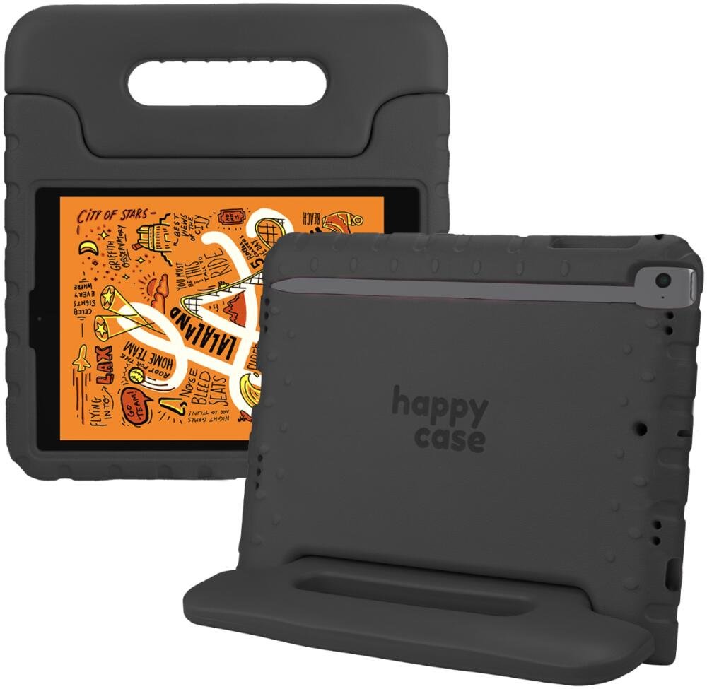 Θήκη iPad Mini 5 / 4 / 3 / 2 / 1 HappyCase Ανθεκτική για Παιδιά Black