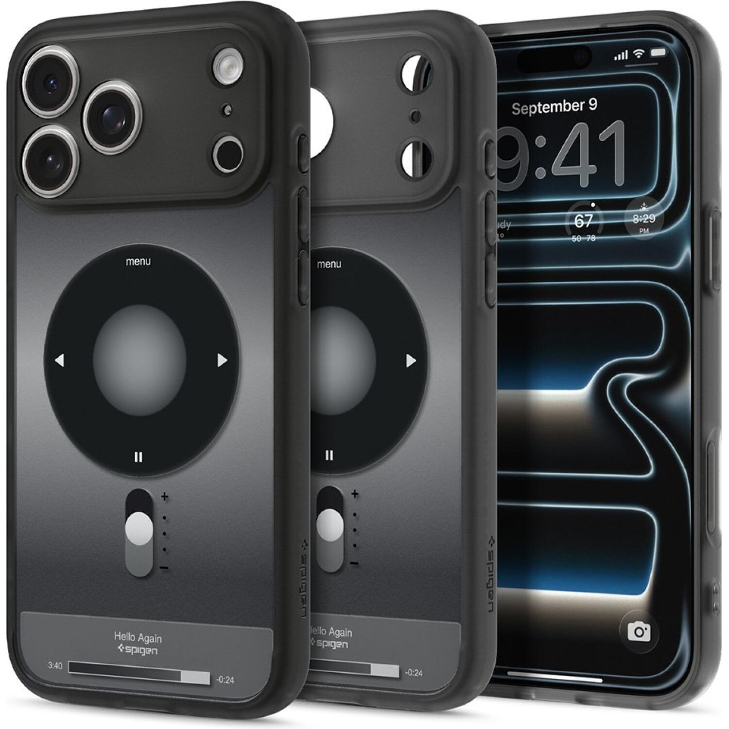 Θήκη iPhone 18 Pro / 17 Pro Spigen Ultra Hybrid MagFit Ανθεκτική Σκληρή με MagSafe Classic Black