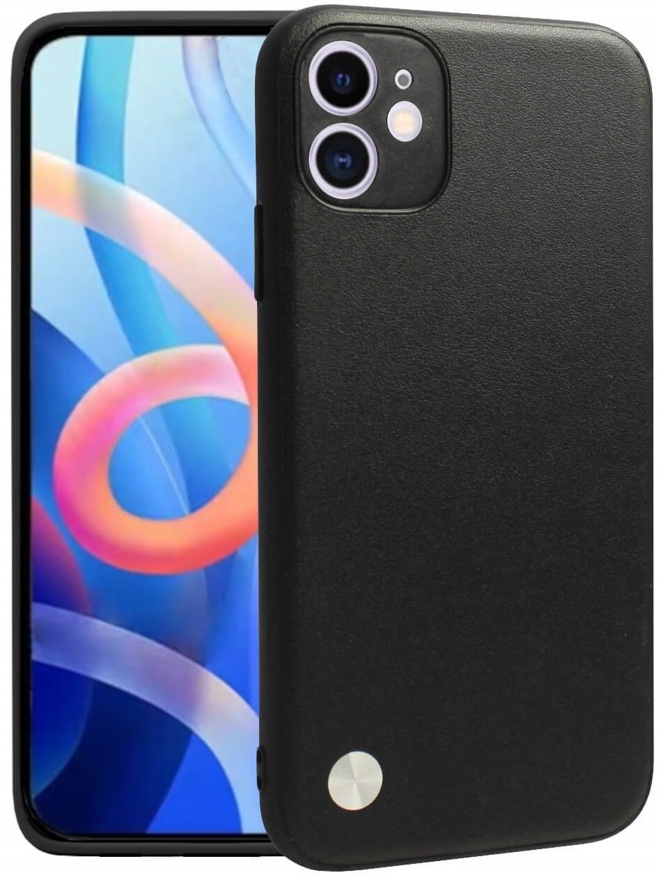 Θήκη iPhone 11 Bodycell Vegan Cover Σκληρή Black