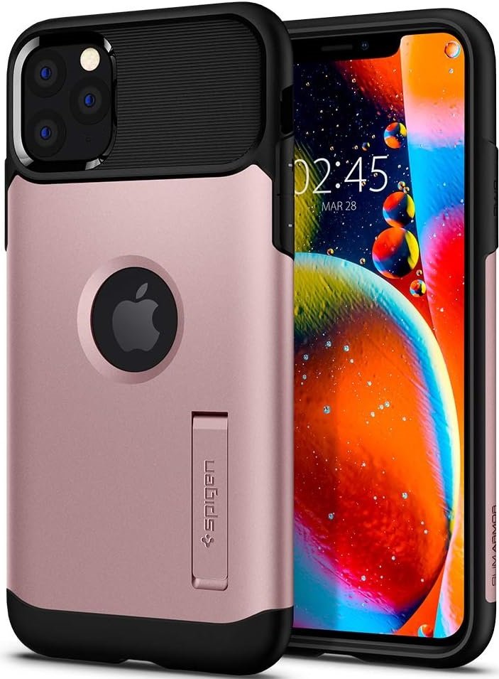 Θήκη iPhone 11 Pro Max Spigen Slim Armor Rose Gold