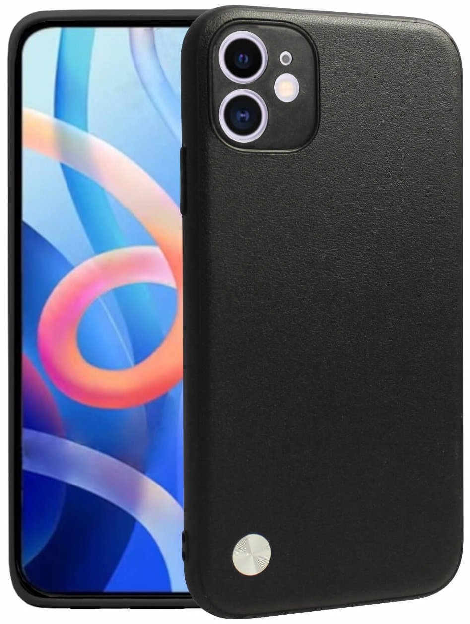 Θήκη iPhone 12 Bodycell Vegan Cover Σκληρή Black