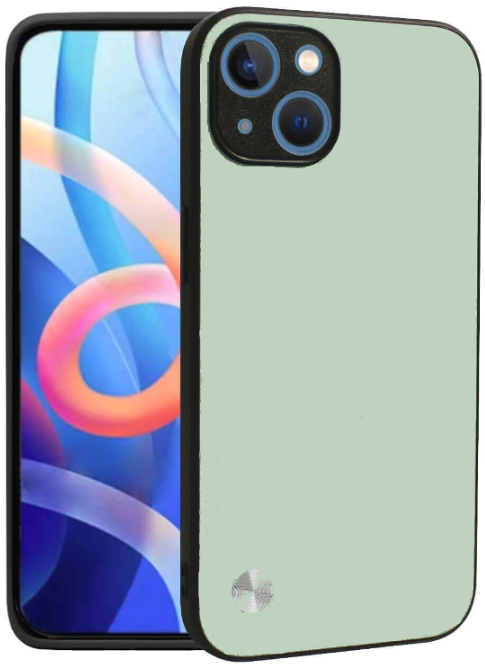 Θήκη iPhone 13 Bodycell Vegan Cover Σκληρή Light Green