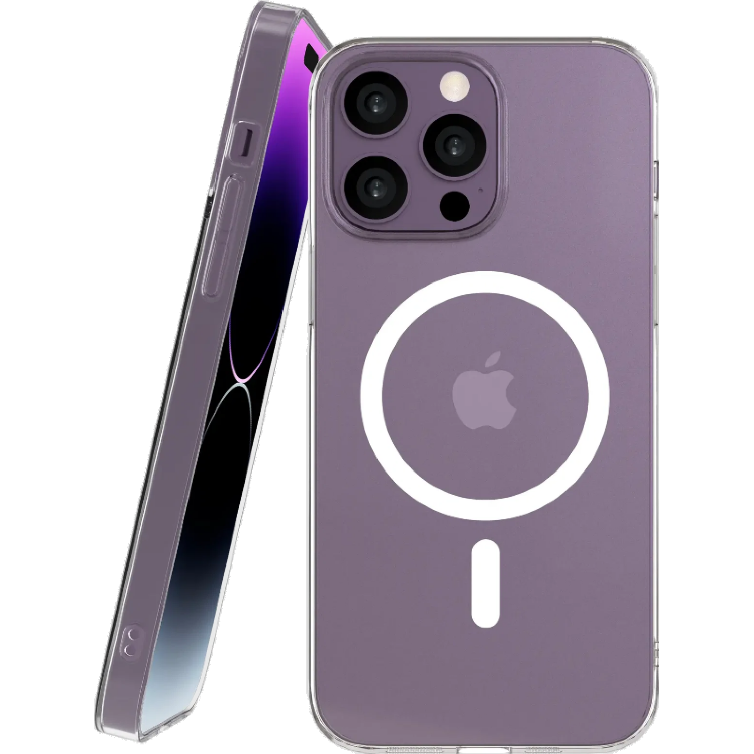 Θήκη iPhone 14 Pro Max Nekit Bare Thin Case Σκληρή Λεπτή Διάφανη με MagSafe 1.2mm Transparent