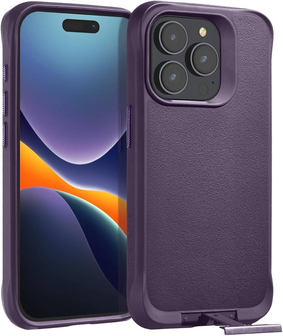 Θήκη iPhone 14 Pro Max Oakshield Σκληρή με MagSafe & KickStand Violet