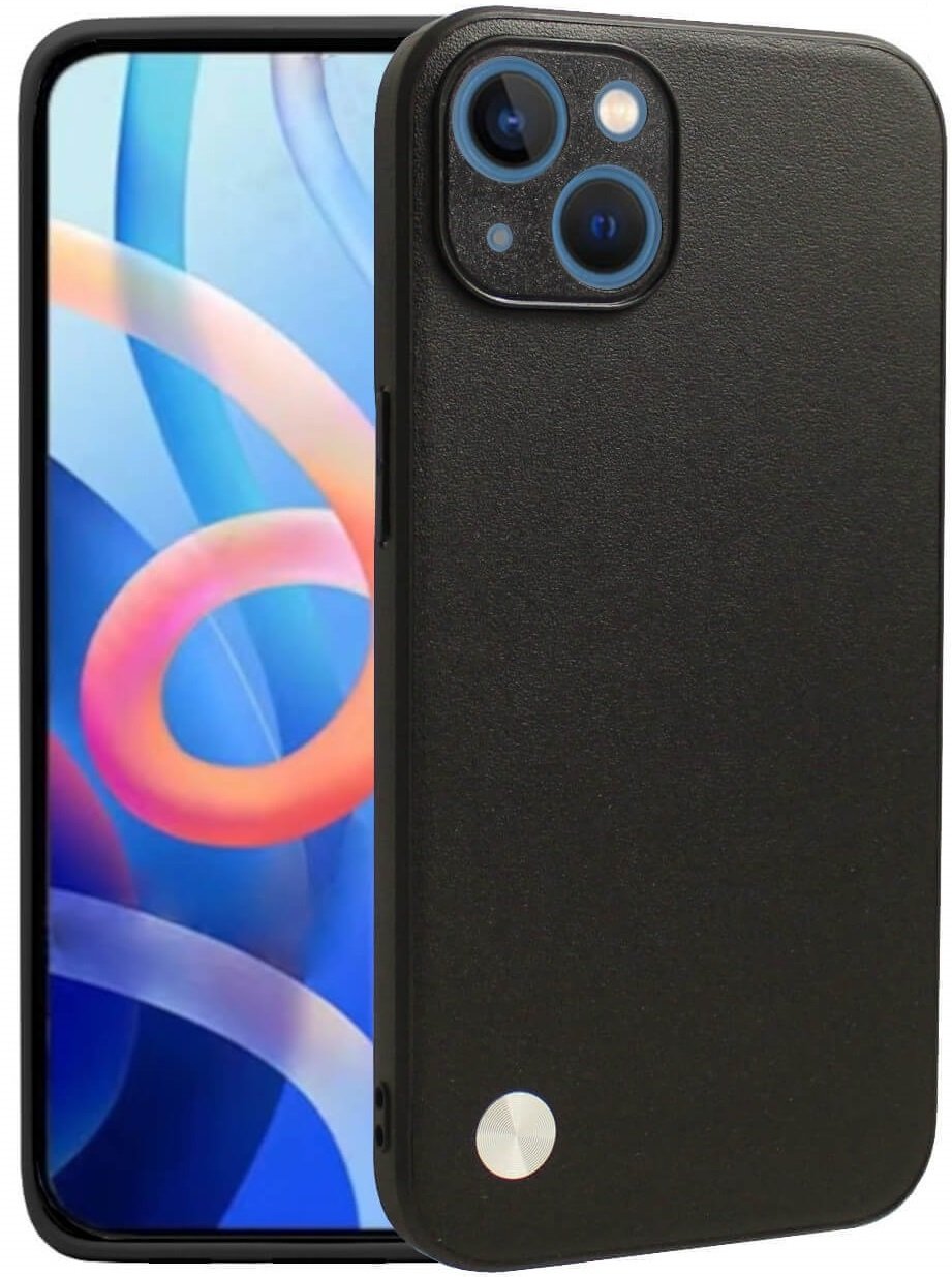 Θήκη iPhone 15 Bodycell Vegan Cover Σκληρή Black