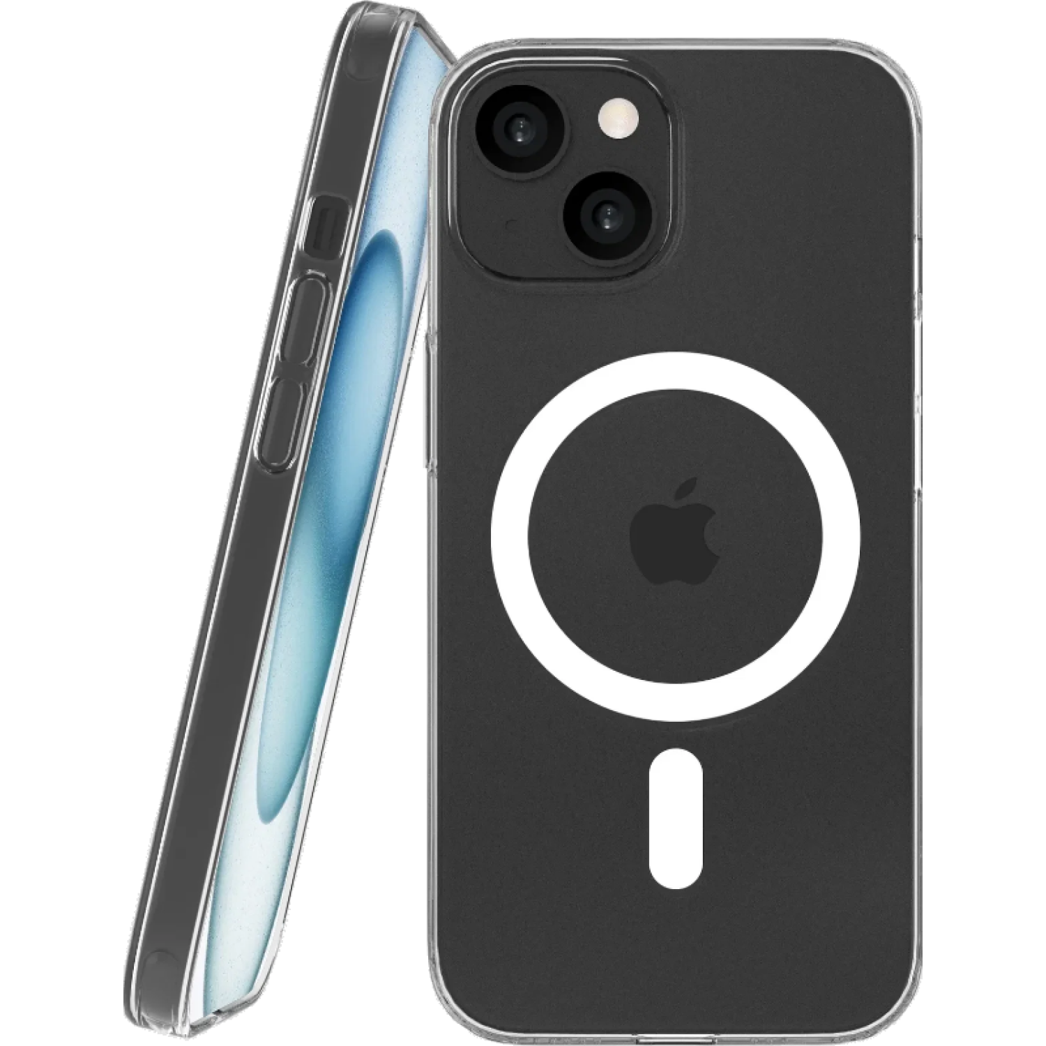 Θήκη iPhone 15 Nekit Bare Thin Case Σκληρή Λεπτή Διάφανη με MagSafe 1.2mm Transparent