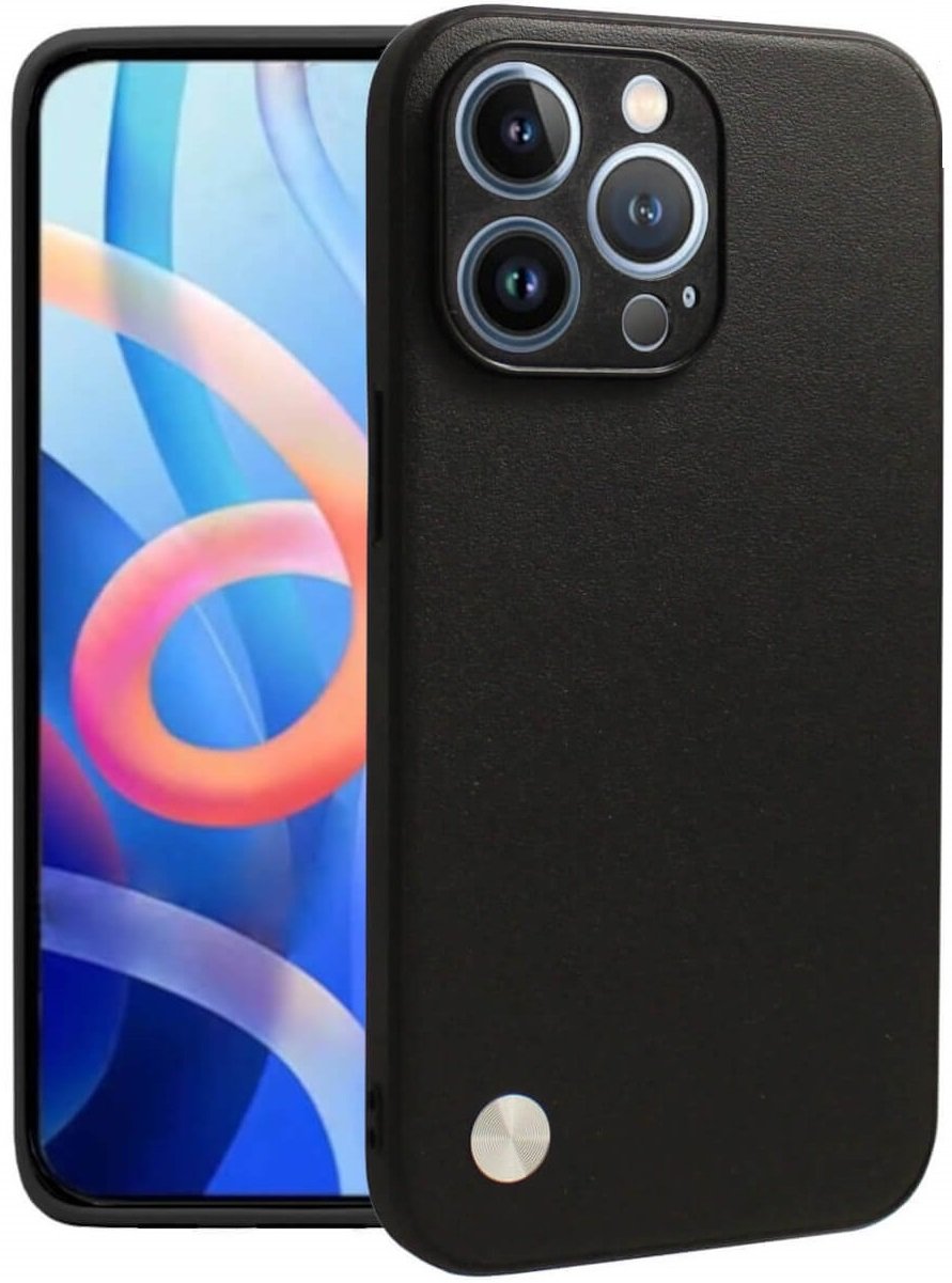 Θήκη iPhone 15 Pro Bodycell Vegan Cover Σκληρή Black