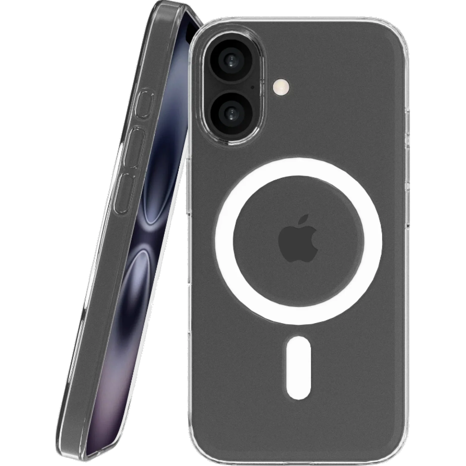 Θήκη iPhone 16 Nekit Bare Thin Case Σκληρή Λεπτή Διάφανη με MagSafe 1.2mm Transparent