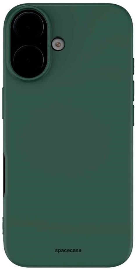 Θήκη iPhone 16 Plus Spacecase Silicone Case Σιλικόνης Dark Green