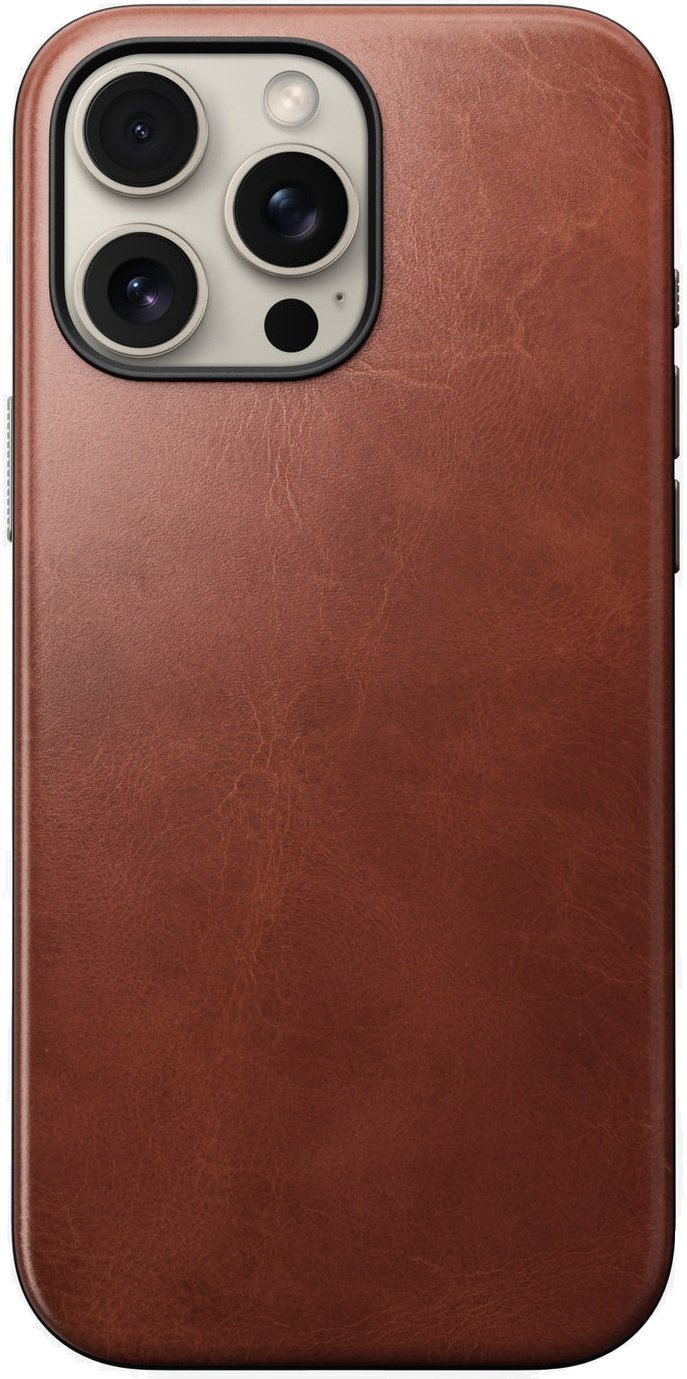 Θήκη iPhone 16 Pro Max Nomad Modern Leather Case Horween Δερμάτινη με MagSafe Olde Dublin
