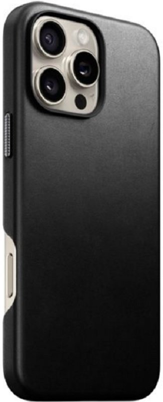 Θήκη iPhone 16 Pro Max Nomad Traditional Leather Case Δερμάτινη με MagSafe Black