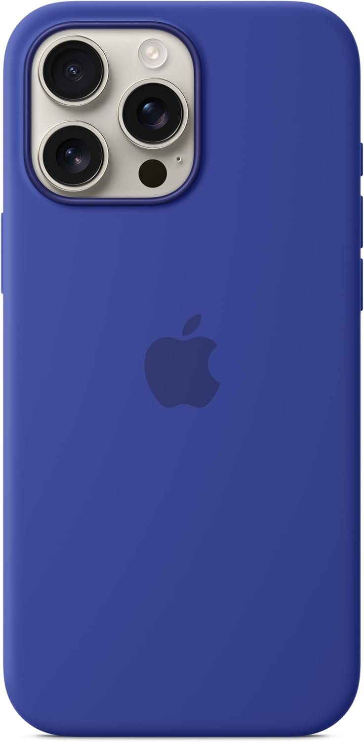 Θήκη iPhone 16 Pro Max Official Apple Silicone Case Σιλικόνης με MagSafe Ultramarine
