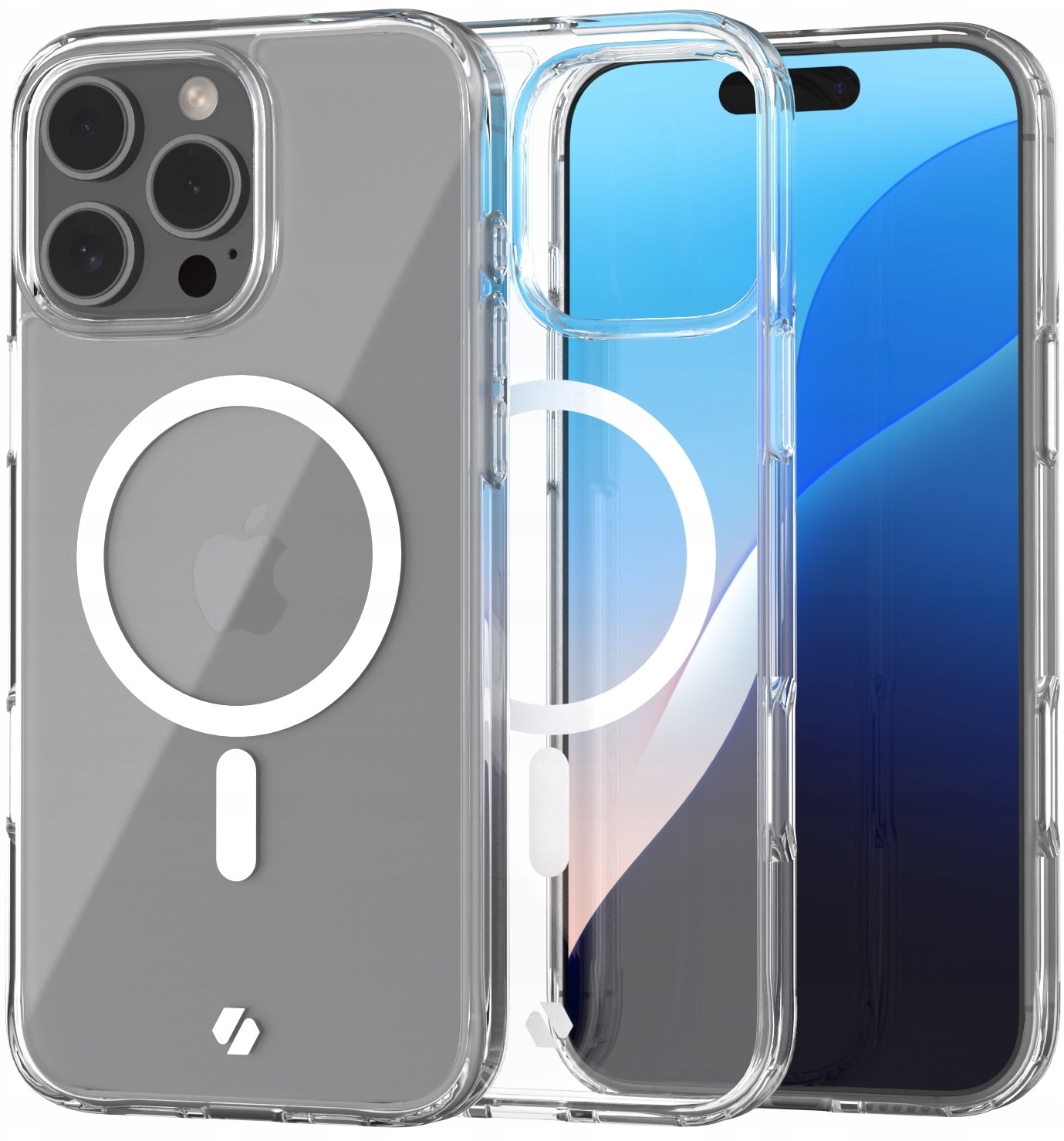 Θήκη iPhone 16 Pro Max Spacecase Clear MagSafe Σκληρή Διάφανη με MagSafe Transparent