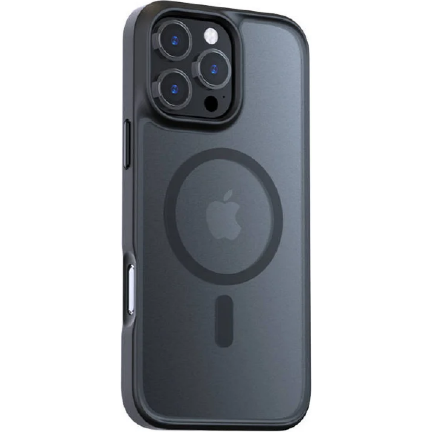 Θήκη iPhone 16 Pro Max Torras Guardian Mag Ημιδιάφανη Ανθεκτική με MagSafe Black