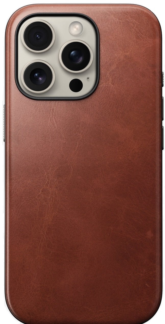 Θήκη iPhone 16 Pro Nomad Modern Leather Case Horween Δερμάτινη με MagSafe Olde Dublin