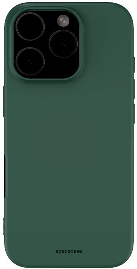 Θήκη iPhone 16 Pro Spacecase Silicone Case Σιλικόνης Dark Green