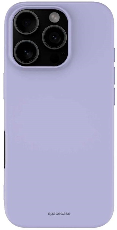 Θήκη iPhone 16 Pro Spacecase Silicone Case Σιλικόνης Light Purple