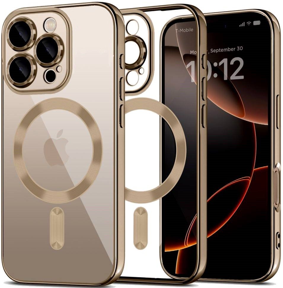 Θήκη iPhone 16 Pro Tech-Protect MagFlex Διάφανη Σιλικόνης με MagSafe Shiny Desert