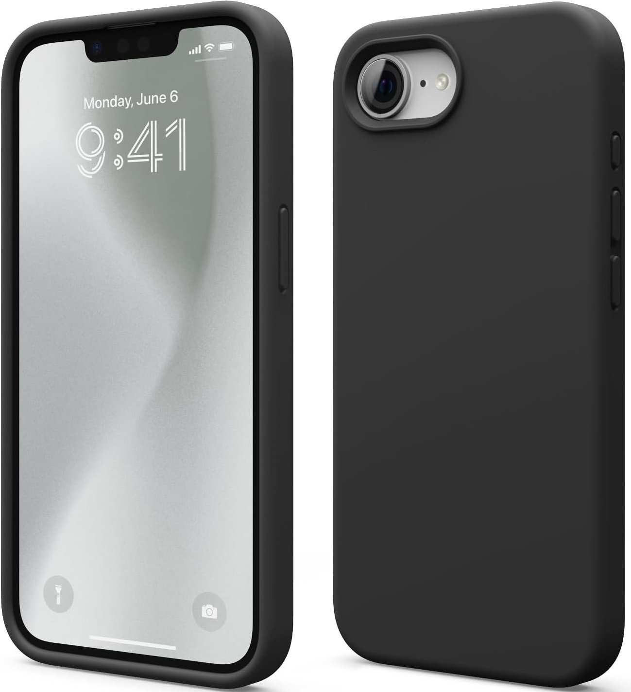Θήκη iPhone 16e Elago Silicone Case Premium Σιλικόνης Black